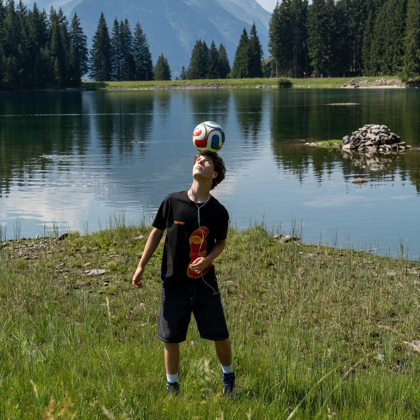 T-Shirt: Hiker flamez